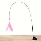 Interactive Cat Teaser Toy with Feather and Bell - PetAura