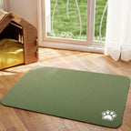 Absorbent Pet Feeding Mat - Non-Slip & Easy Clean for Dogs and Cats