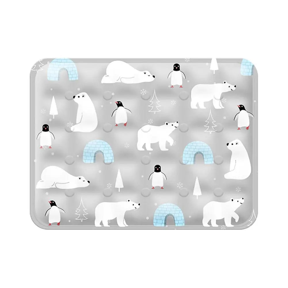 Summer Pet Ice Mats Waterable Pet Cooling Pad For Small Big Dogs Pet Accessories Tear Resistant Pet Cooling Tool