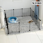 Dog cage Wire mesh fence indoor teddy animal escape barrier