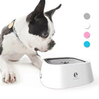 Pet Water Bowl Anti Spill Automatic Dog Bowl Vehicle Carried Floating Bowl Slow Wate