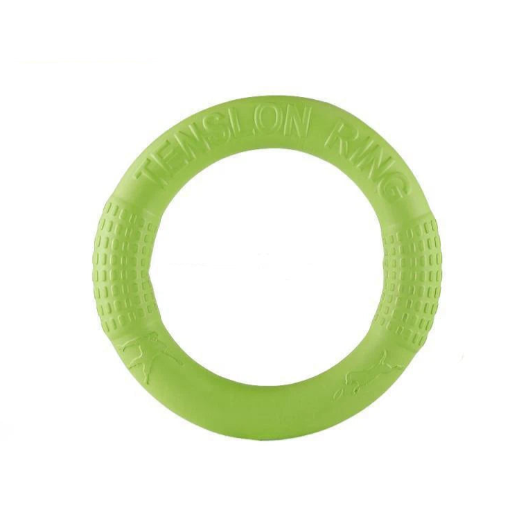 Dog Ring Toys Indestructible Chewing Flying Floating Training Tools Fetch for Small Medium Large Dogs Throwing Catching Flying