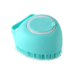Bathroom  Puppy Big Dog Cat Bath Massage Gloves Brush Soft Safety Silicone Pet Accessories for Dogs Cats Tools Mascotas Products