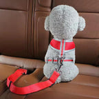 Adjustable Dog Car Seat Belt - PetAura Safety Harness