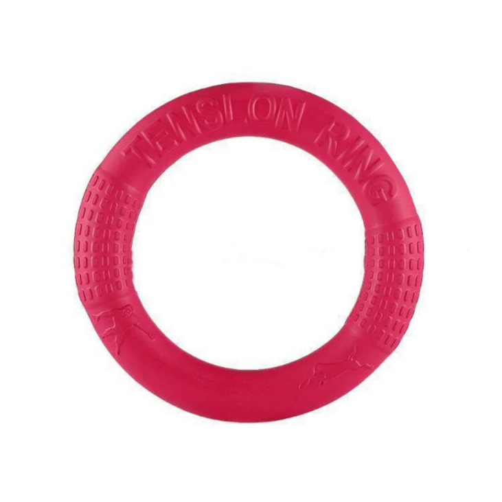 Dog Ring Toys Indestructible Chewing Flying Floating Training Tools Fetch for Small Medium Large Dogs Throwing Catching Flying
