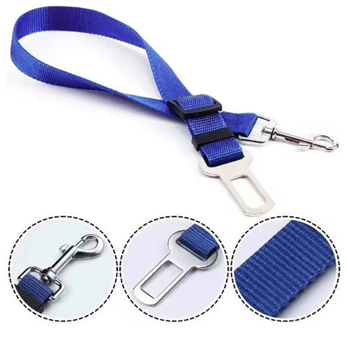 Adjustable Dog Car Seat Belt - PetAura Safety Harness