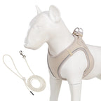Adjustable Reflective Dog Harness Leash Set - PetAura