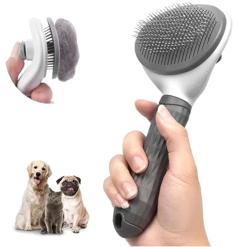 Pet Hair Removal Brush for Dogs and Cats - PetAura