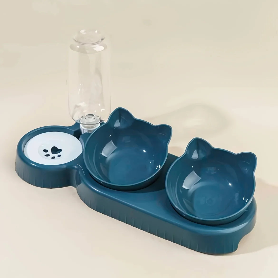 Cat Feeding Set with Water Feeder - PetAura