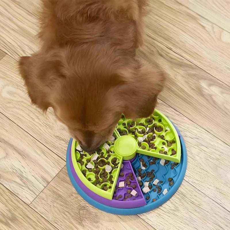 Interactive Dog Puzzle Slow Feeder Bowl - PetAura