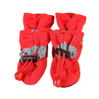 4pcs/set Waterproof Pet Dog Shoes  Anti-slip Rain Boots Footwear for Small Cats Dogs Puppy Dog Pet Booties Pet Paw Accessories