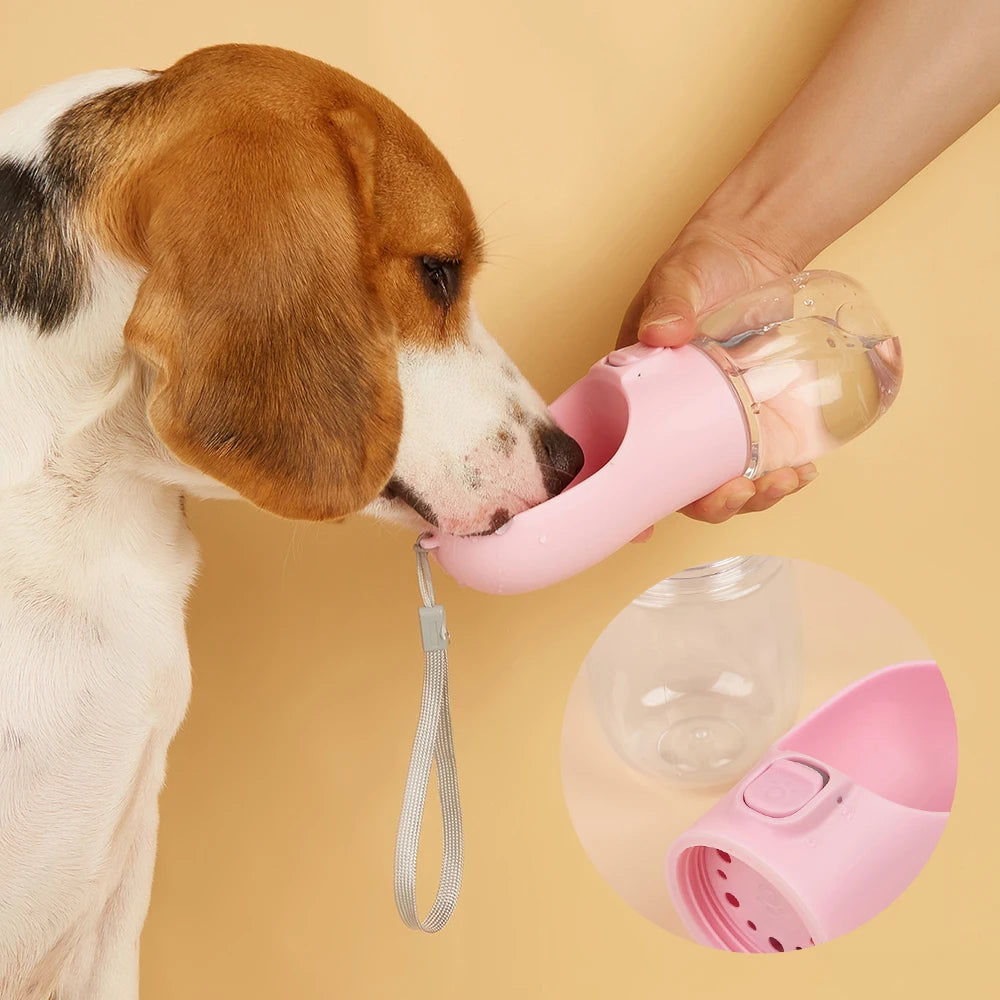 Portable Dog Water Bottle - Leakproof Travel Pet Dispenser