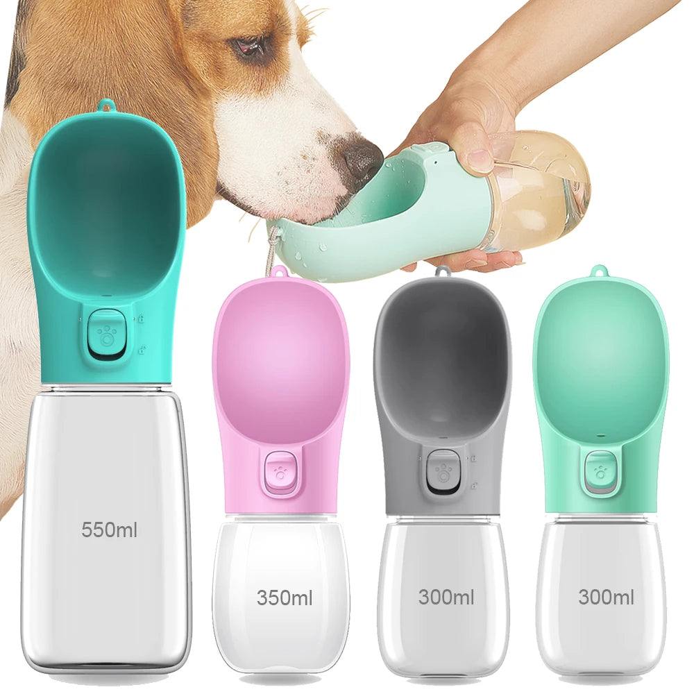 Portable Dog Water Bottle - Leakproof Travel Pet Dispenser