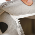 Cozy Gray Cat House - PetAura