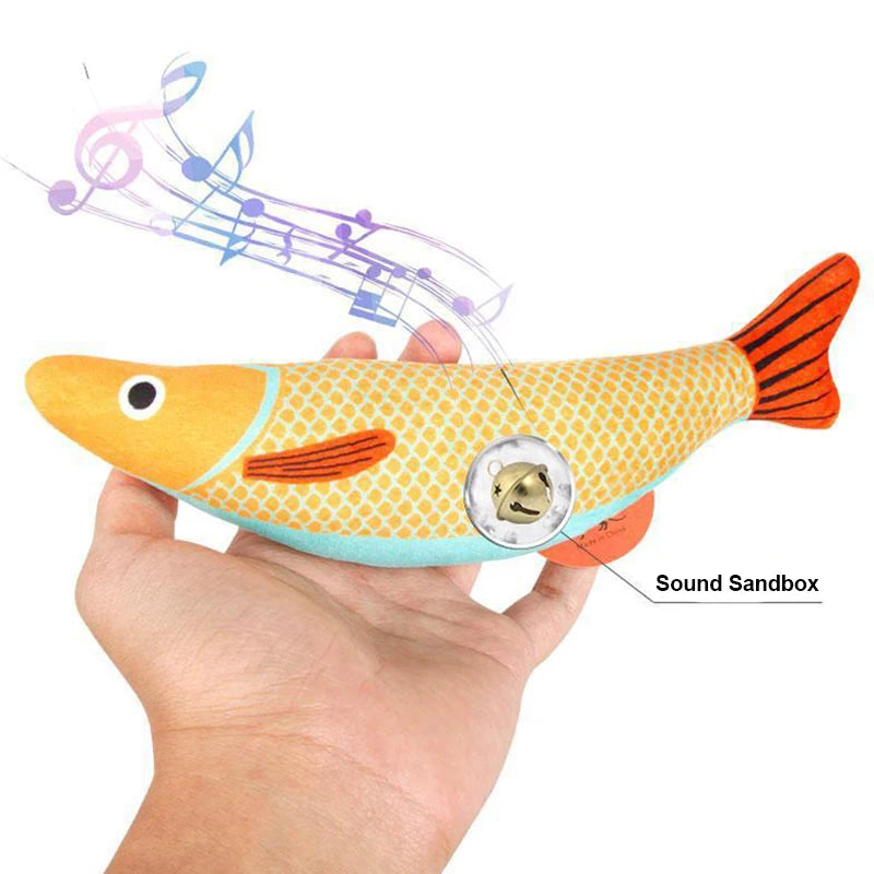 Catnip Fish Toy for Cats - PetAura