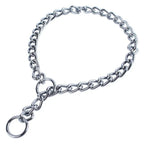 Stainless Steel Snake Chain Dog Collar - Adjustable Training Collar - PetAura